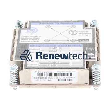 Heatsink, 9532 (x240M5) Front/2nd CPU - Above