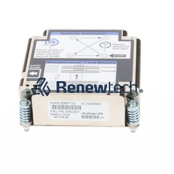 Heatsink, 9532 (x240M5) Rear/1st CPU - Above 120W 