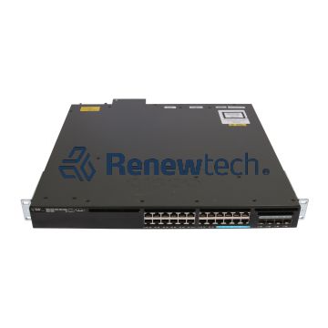 CISCO WS-C3650-8X24UQ-E - Cisco Catalyst 3650 Series 24-Port PoE+ switch (16x 1G Base-T, 8x mGig 10G Base-T, 4x SFP+) with 1x 715WAC PSU, IP Services