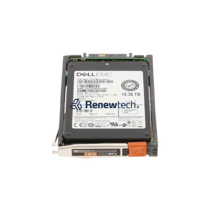 15.36TB SSD 2.5 12G SAS 520 UNITY XT